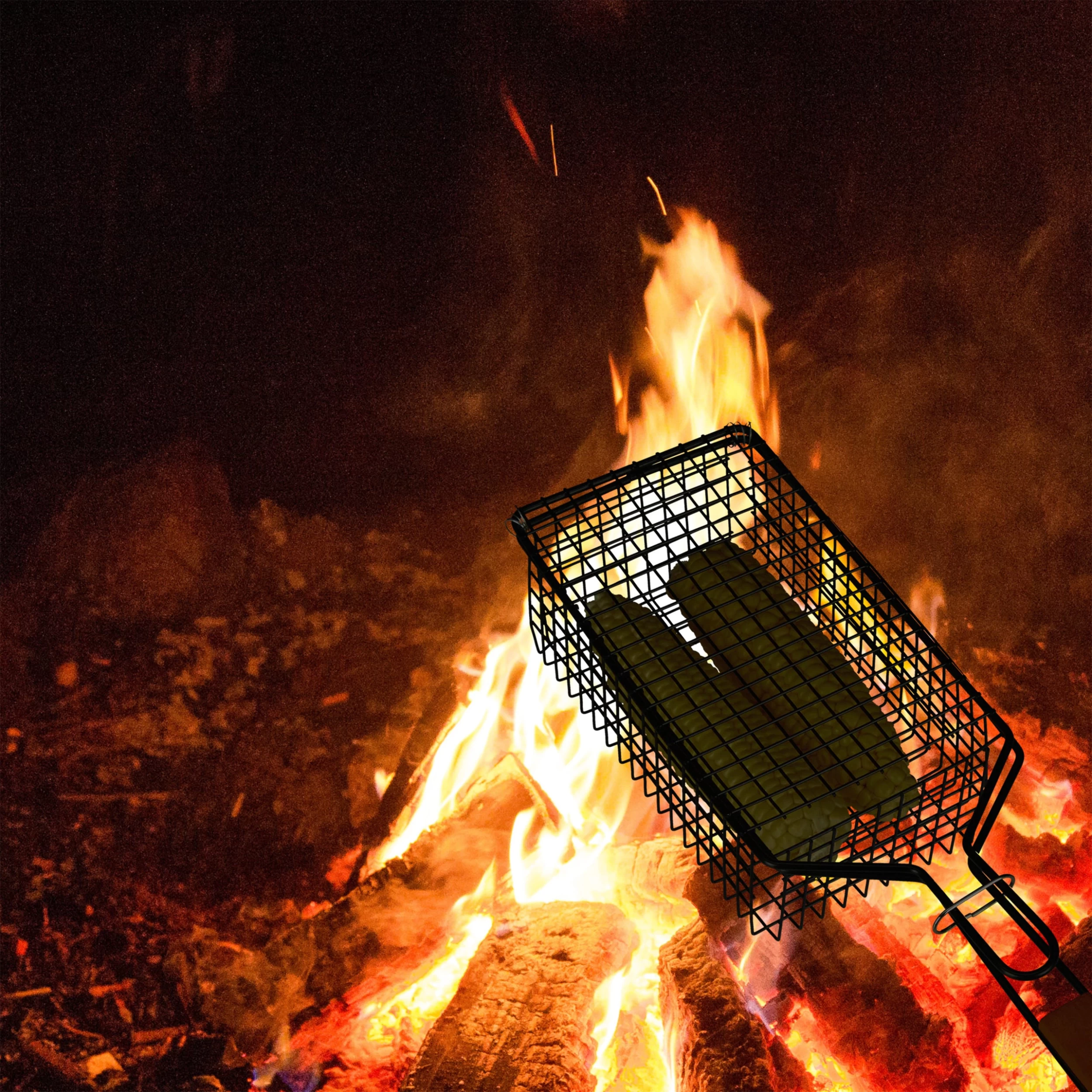 Grillkorb In Schwarz – Bild 5