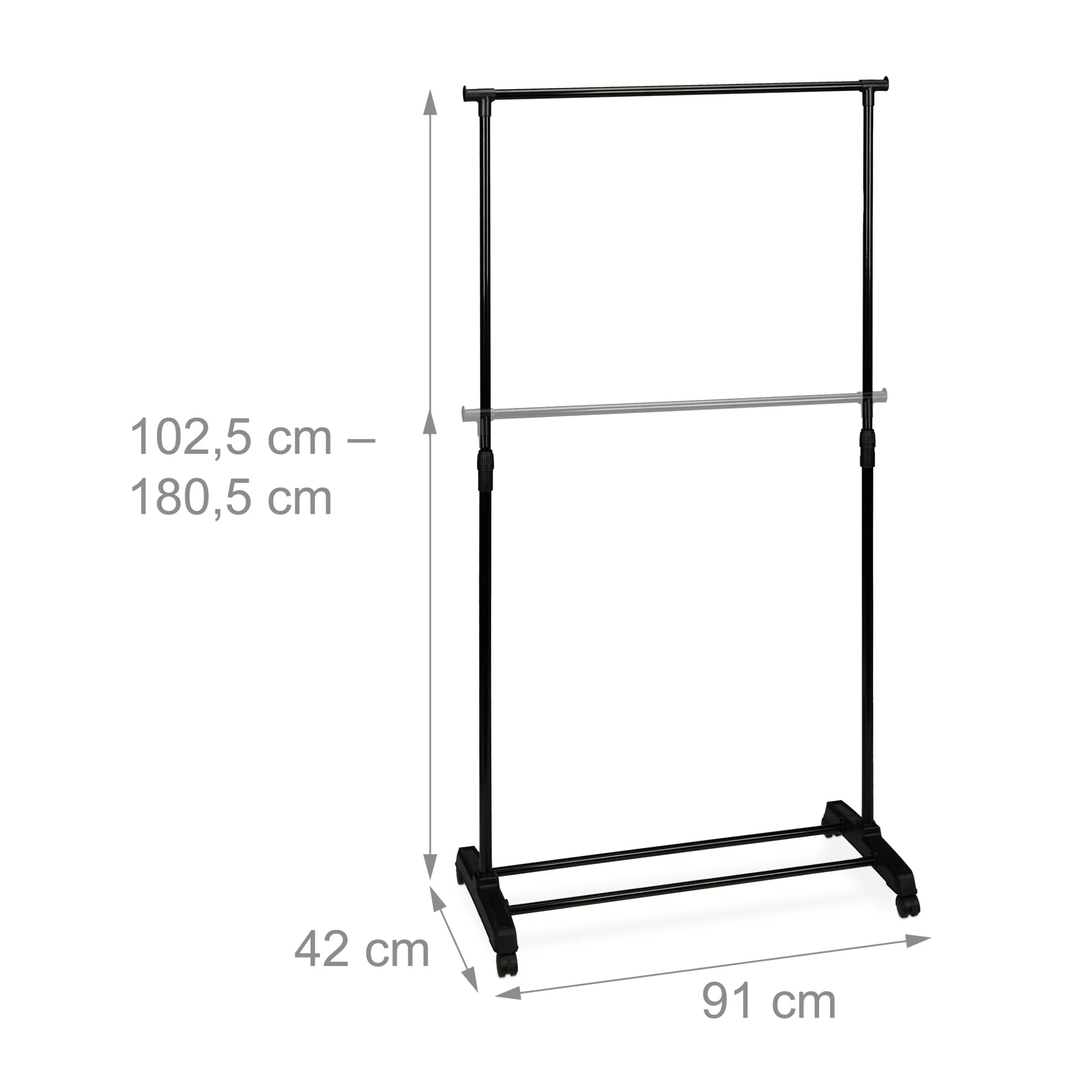Kleiderständer In Schwarz – Bild 4