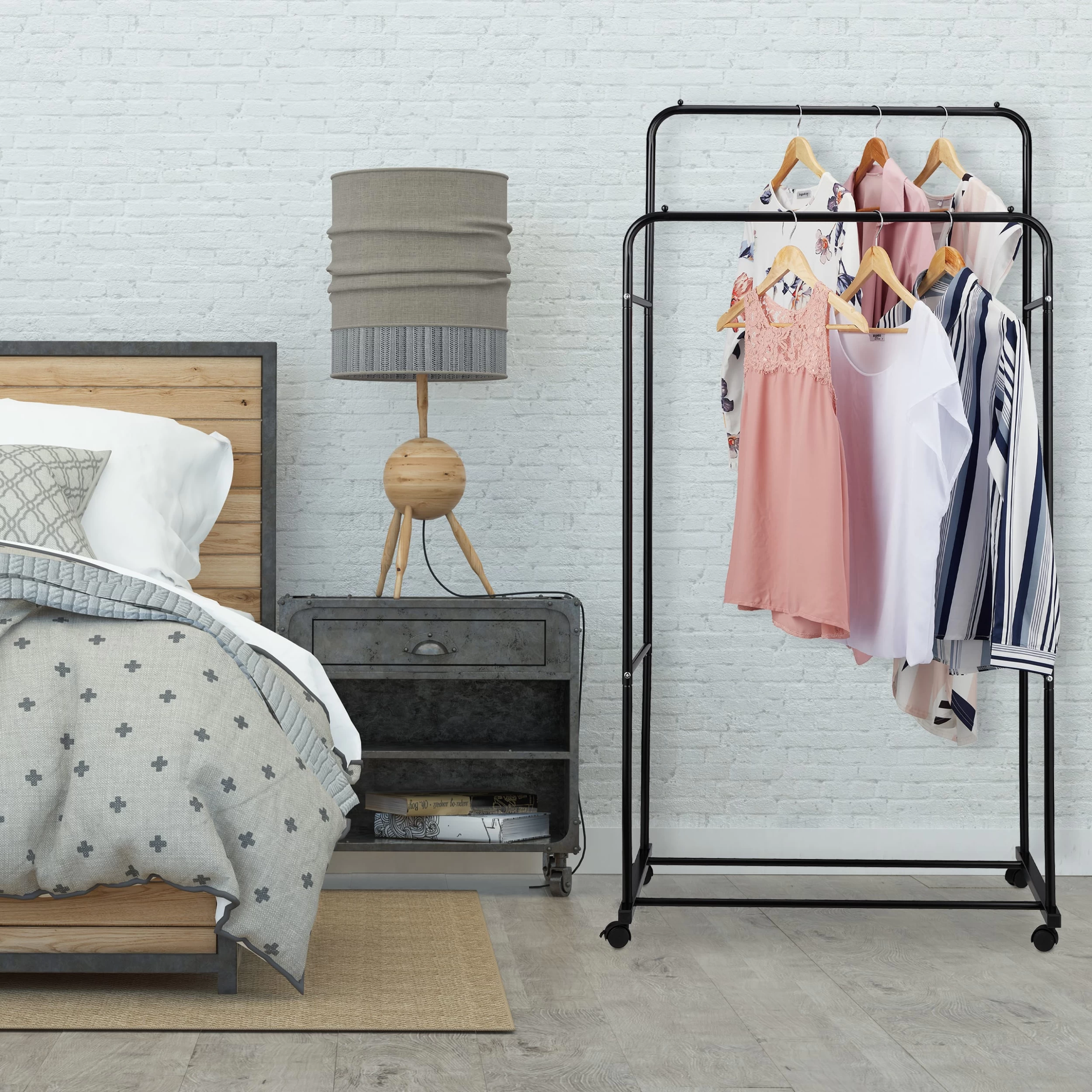 Kleiderständer In Weiß - (B)80 X (H)162 X (T)51,5 Cm – Bild 5