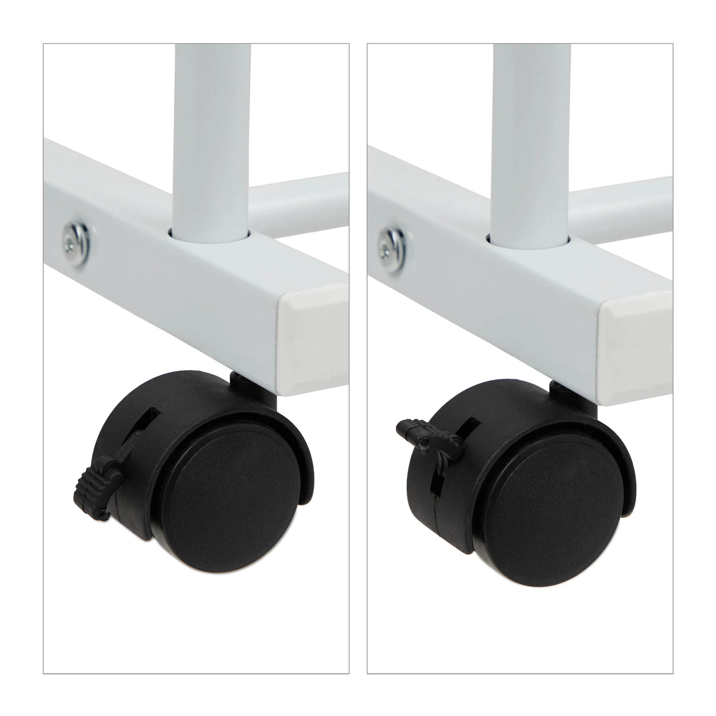 Kleiderständer In Weiß - (B)80 X (H)162 X (T)51,5 Cm – Bild 6