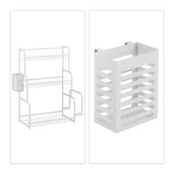 Küchenregal In Weiß - (B)53 X (H)60,5 X (T)22 Cm