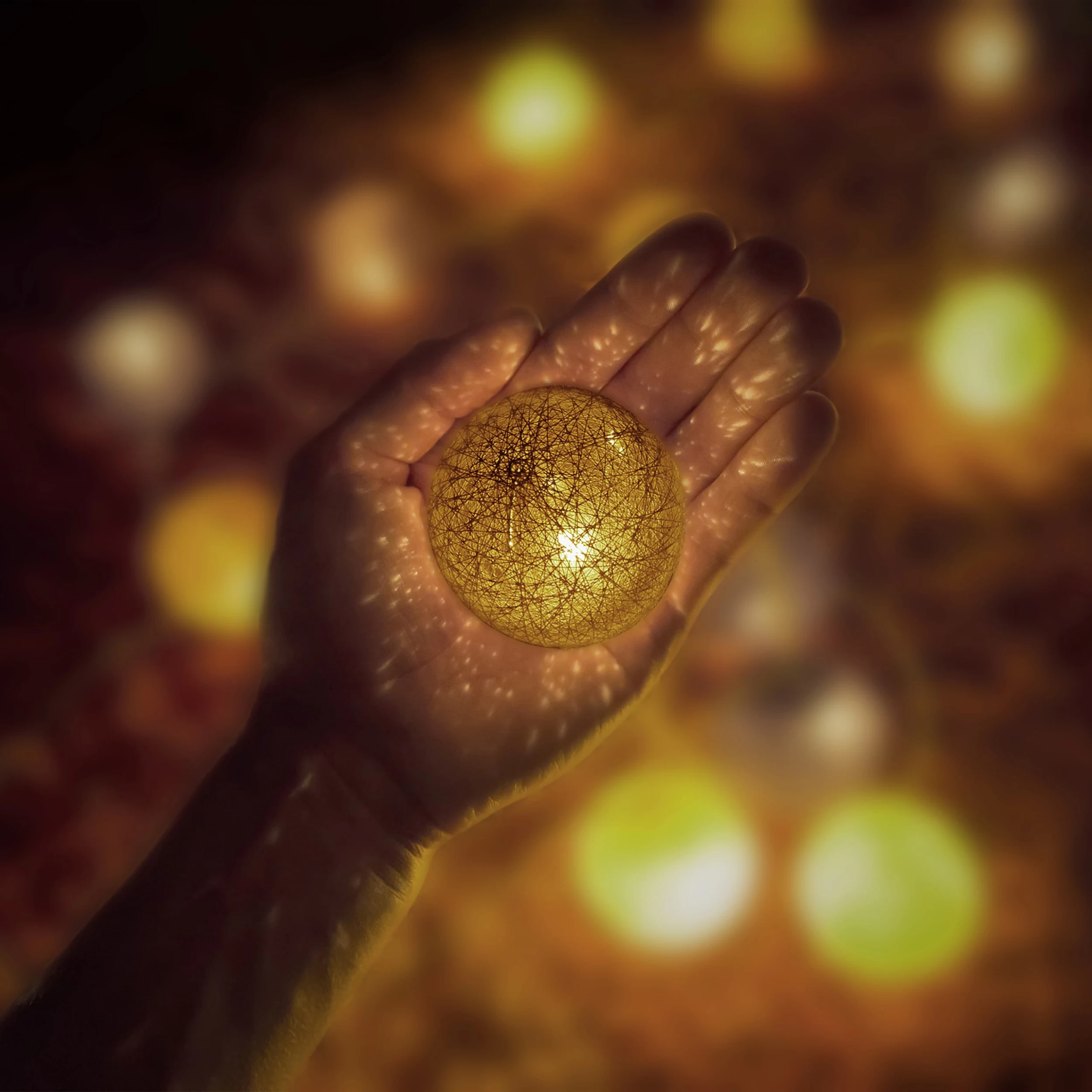 LED Lichterkette In Weiß/Grau/Schwarz (L)160 Cm – Bild 3