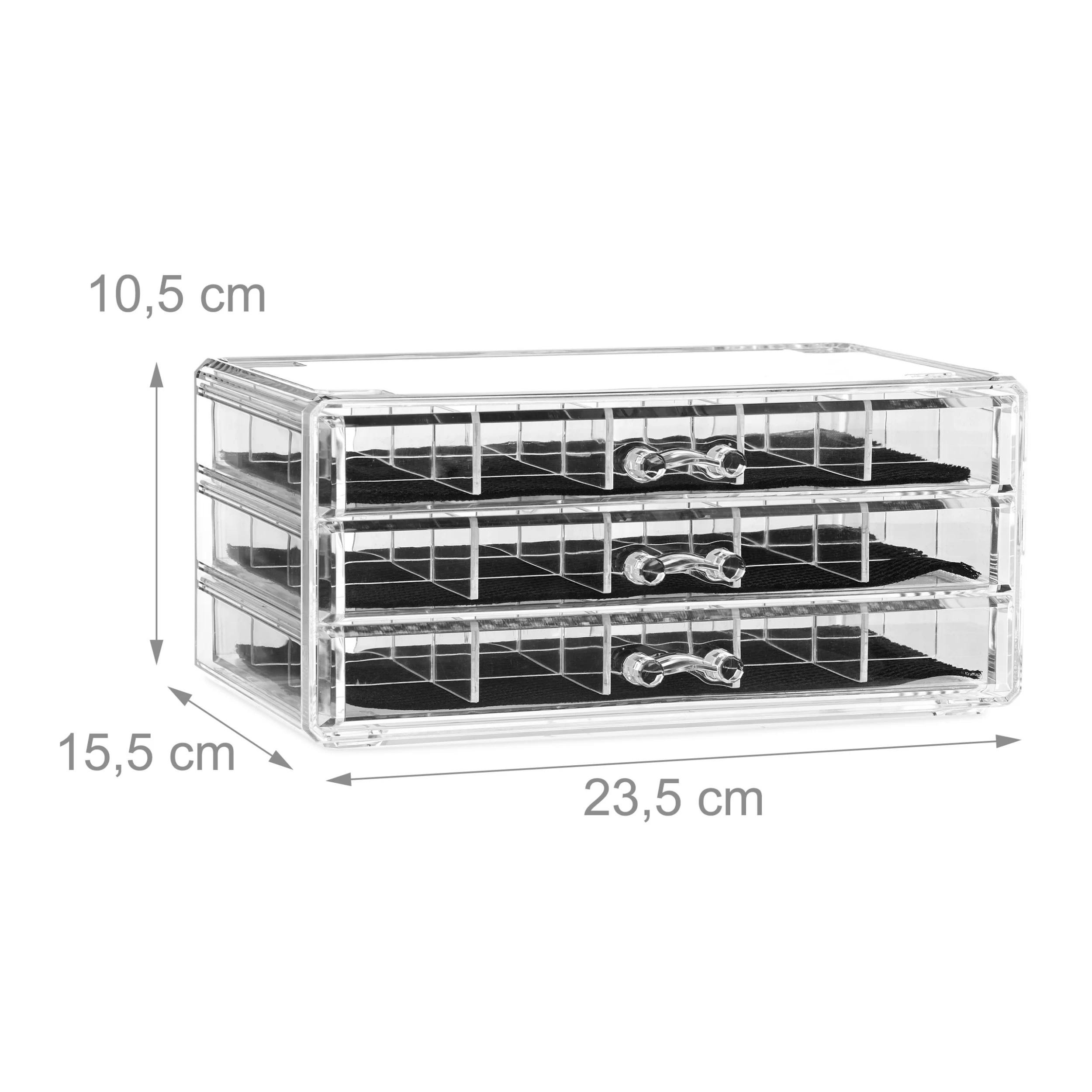 Makeup Organizer In Transparent – Bild 4