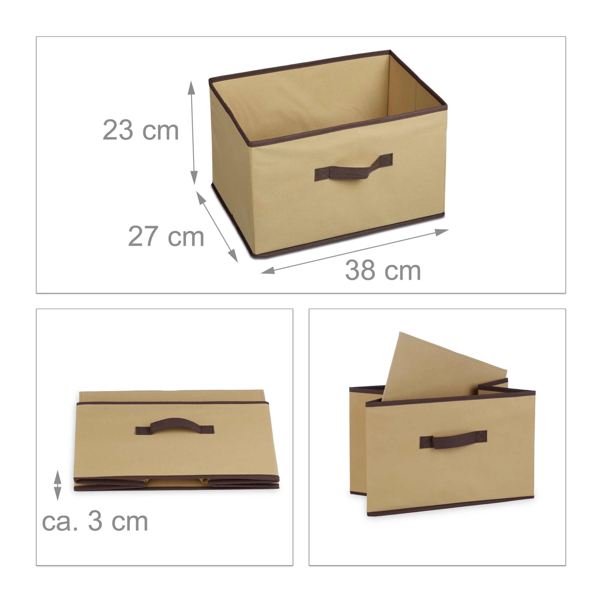 Regal In Braun - (B)42 X (H)80 X (T)29 Cm – Bild 6