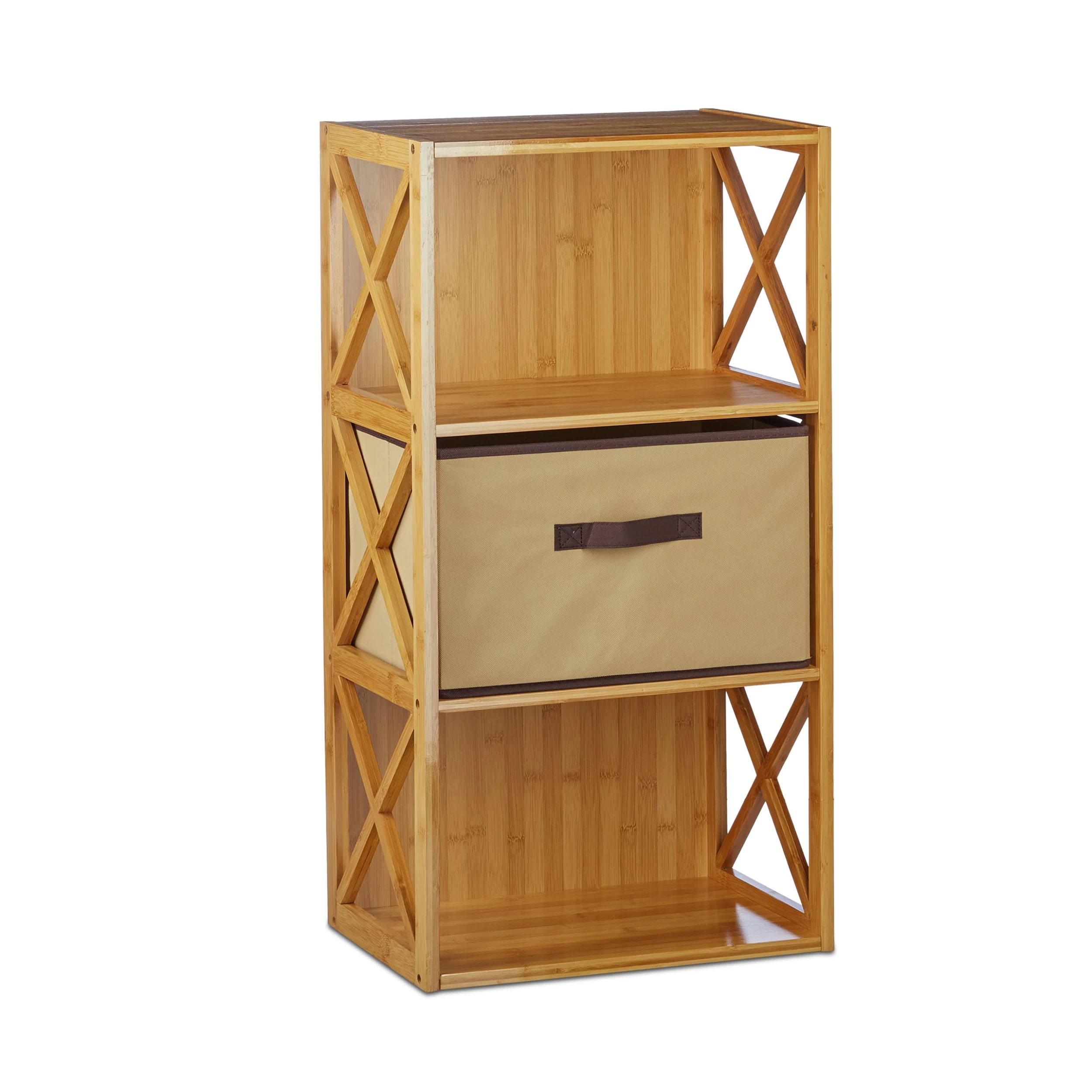 Regal In Braun - (B)42 X (H)80 X (T)29 Cm