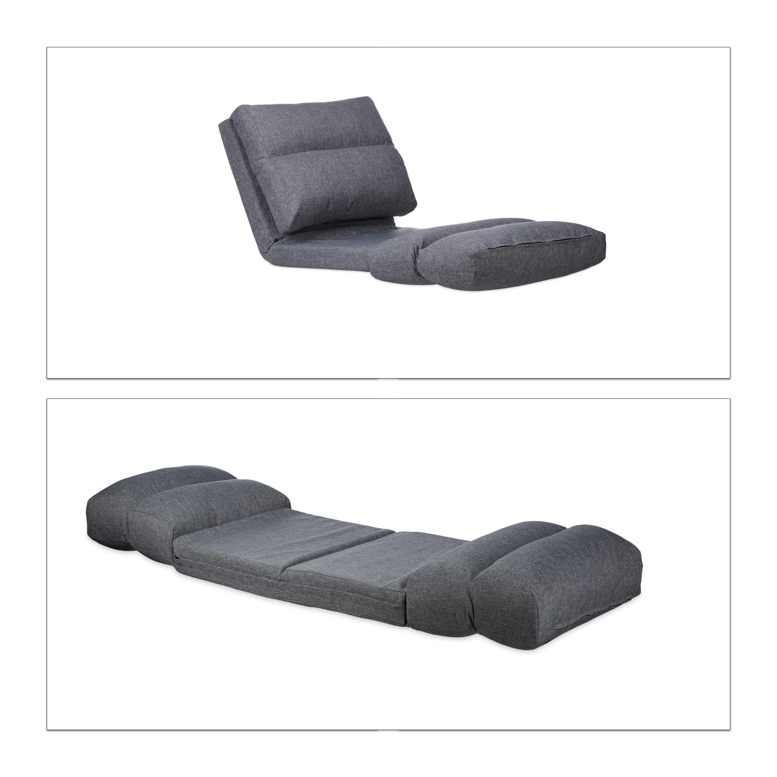 Relaxliege In Grau (L)194 Cm