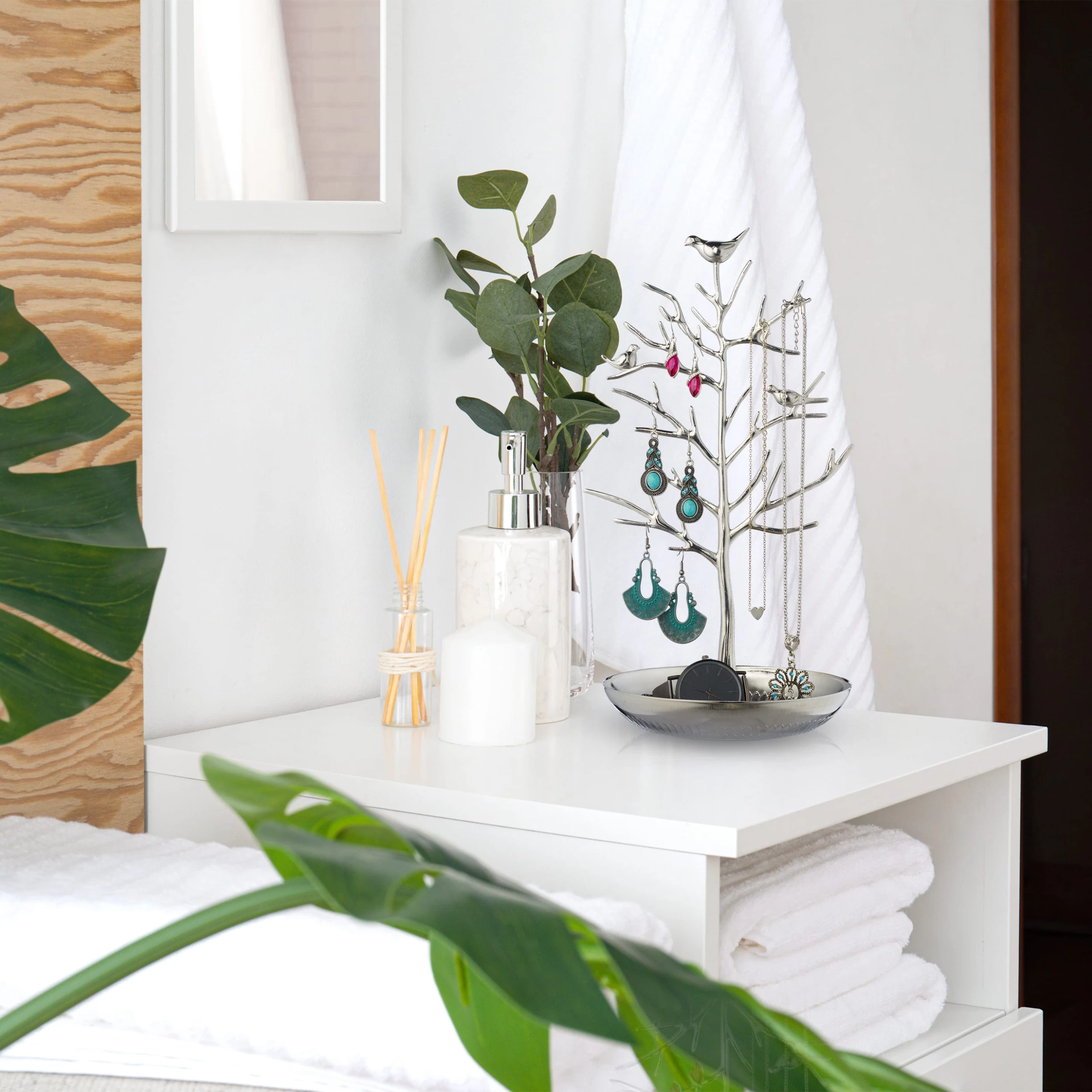 Schmuckständer "Baum" In Silber – Bild 5