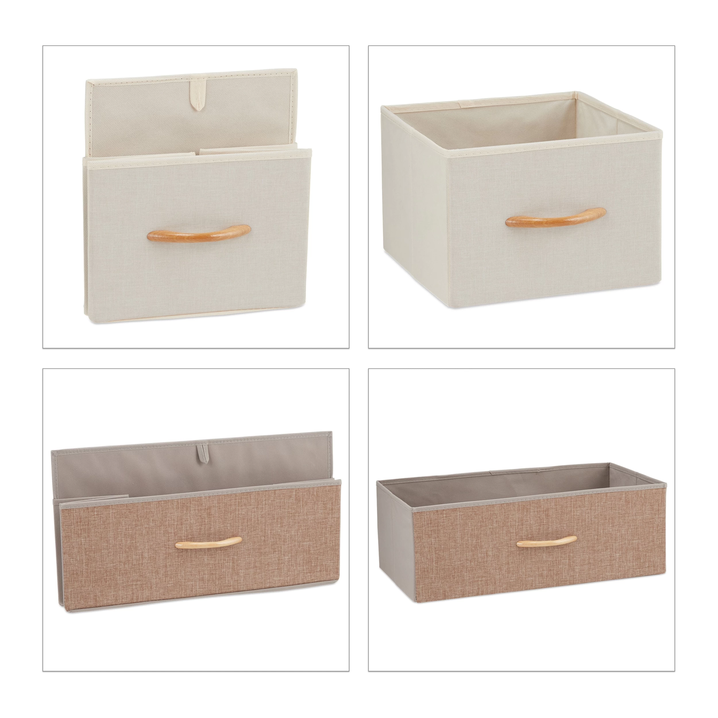 Schubladenschrank In Braun - (B)87,5 X (H)58 X (T)31,5 Cm – Bild 8