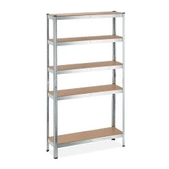 Schwerlastregal In Silber - (B)100 X (H)180 X (T)30 Cm