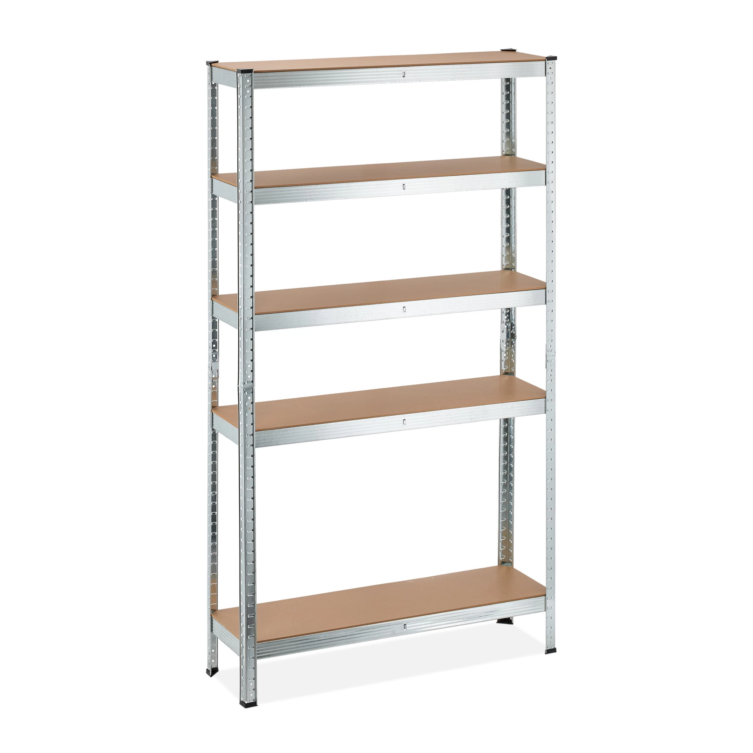 Schwerlastregal In Silber - (B)100 X (H)180 X (T)30 Cm