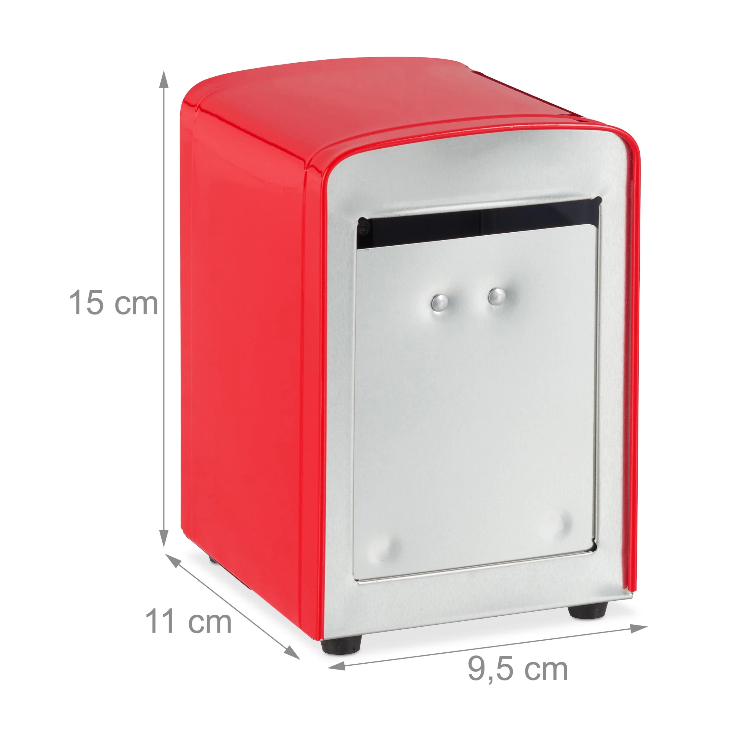 Serviettenspender In Rot – Bild 4