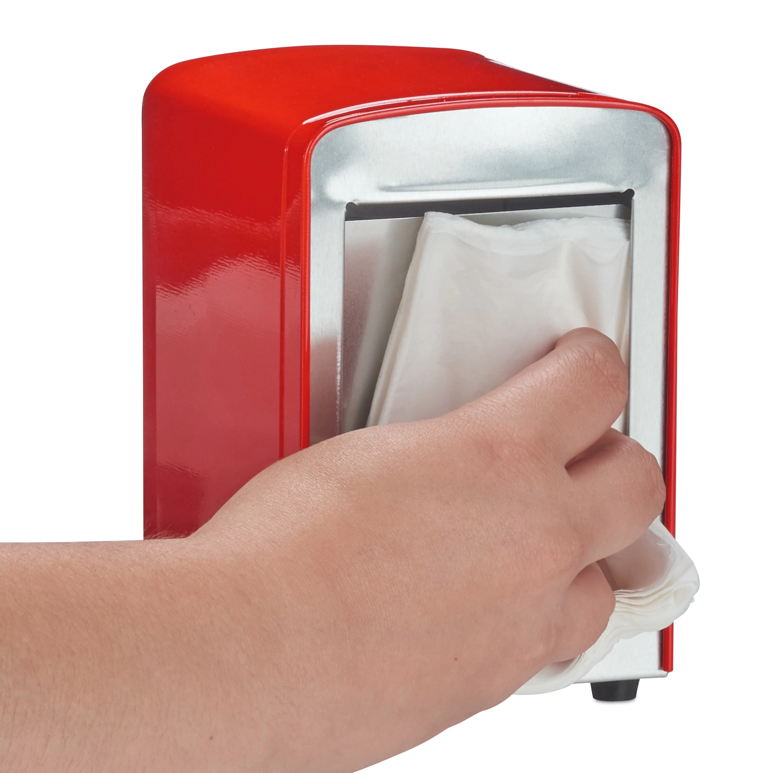 Serviettenspender In Rot – Bild 6