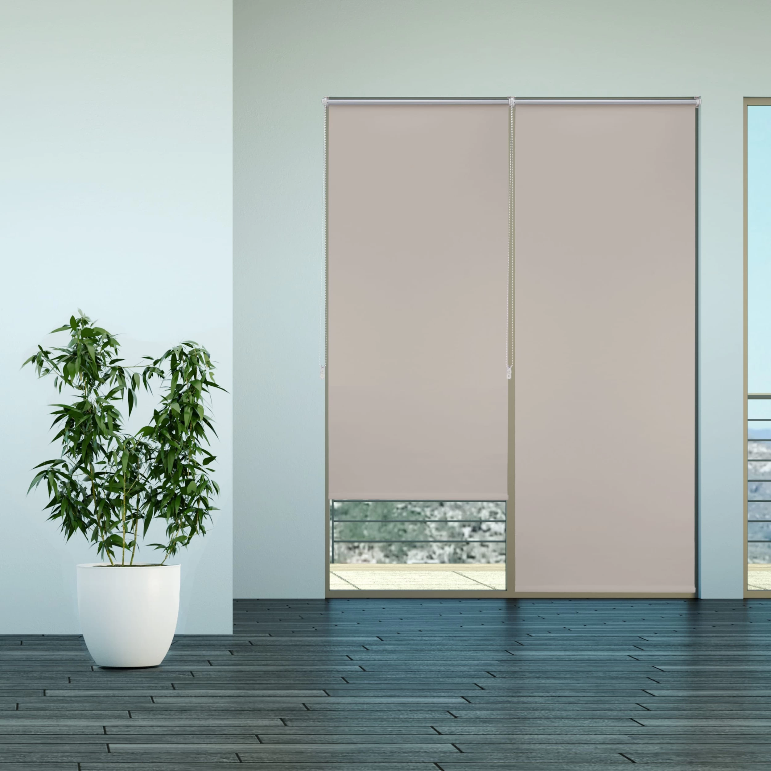 Thermorollo In Braun - (B)90 X (H)210 Cm – Bild 5