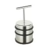 Türstopper Mit Griff In Silber - ? 7 Cm