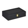 Uhrenbox In Schwarz - (B)31,5 X (H)8,5 X (T)21 Cm
