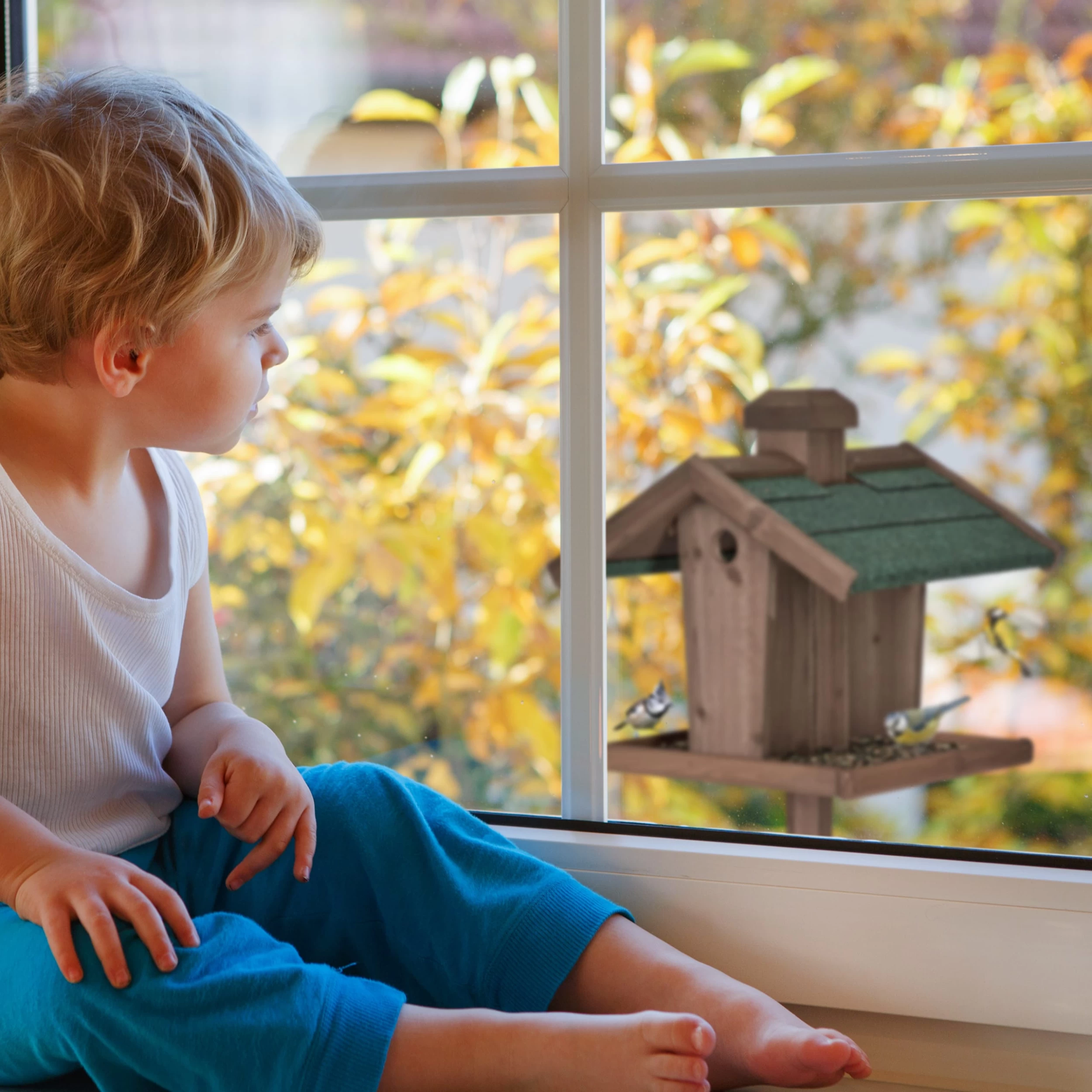 Vogelfutterhaus In Braun/ Grün - (B)68 X (H)137 X (T)55 Cm – Bild 5