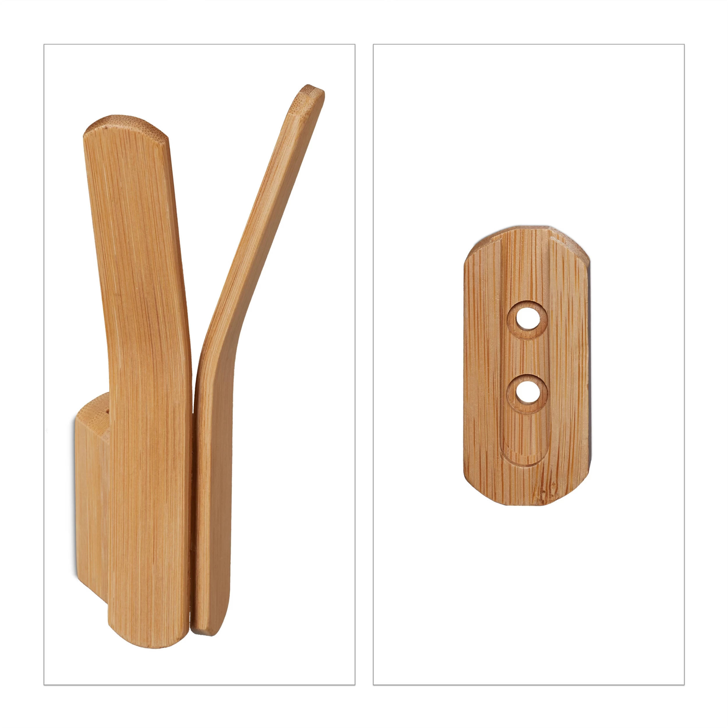 Wandhaken Doppelt In Natur