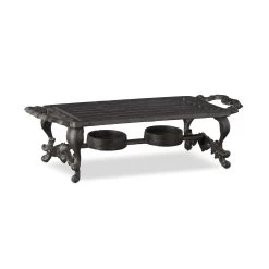 Warmhalteplatte Antik In Braun