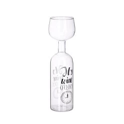 Weinflasche Glas In Transparent - 750 Ml
