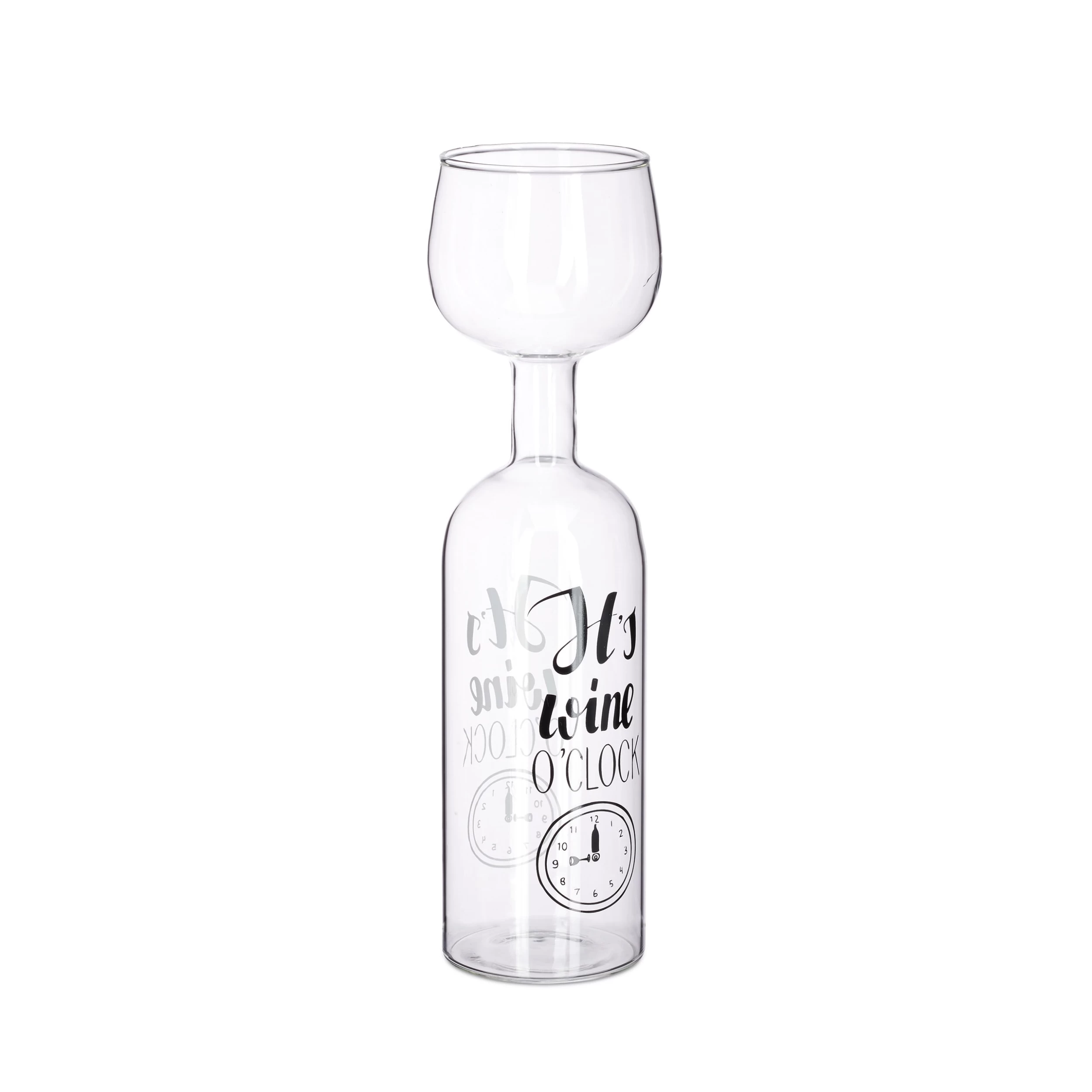 Weinflasche Glas In Transparent - 750 Ml