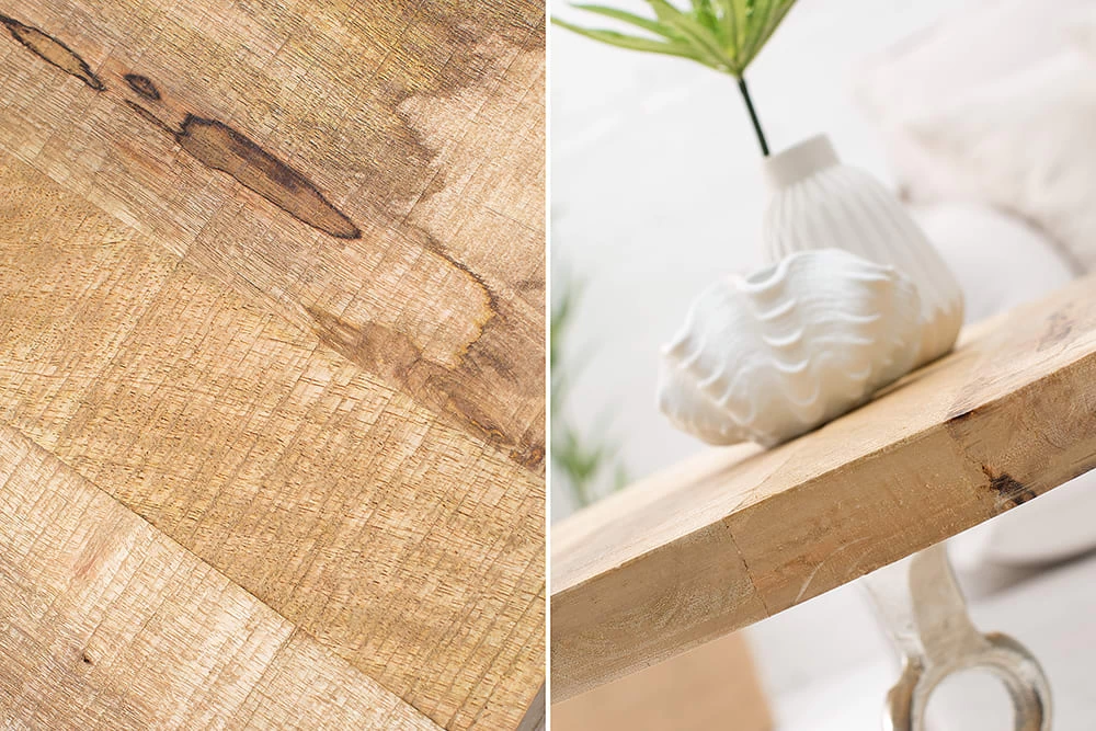 Beistelltisch SEVEN SEAS In Natur / Silber - 50 X 56 X 50cm – Bild 6