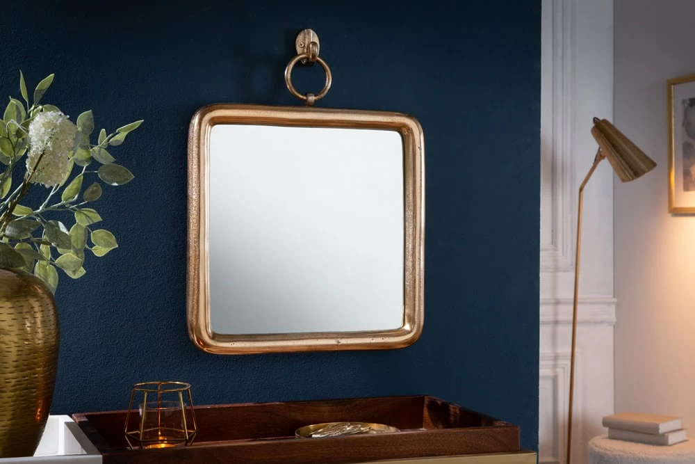 Wandspiegel PORTRAIT In Gold - 35 X 43 X 3cm – Bild 2