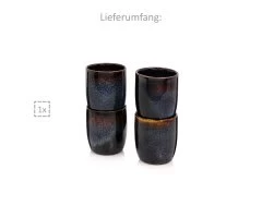4-tlg. Espressobecher Tokio In Blau – Bild 6