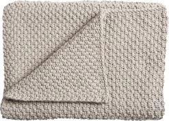 Kuscheldecke Sunny, Beige, 75 X 100 Cm