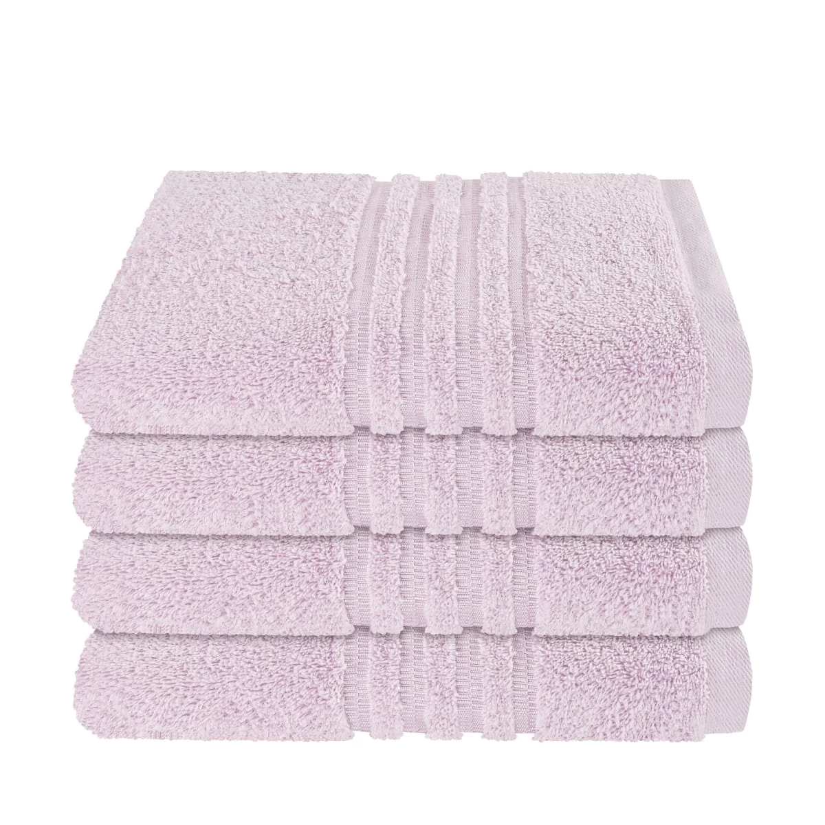 Schiesser Handtuch-Set Milano 4-teilig In Rose