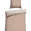 Schiesser Renforcé-Bettwäsche-Set "Serne" In Taupe