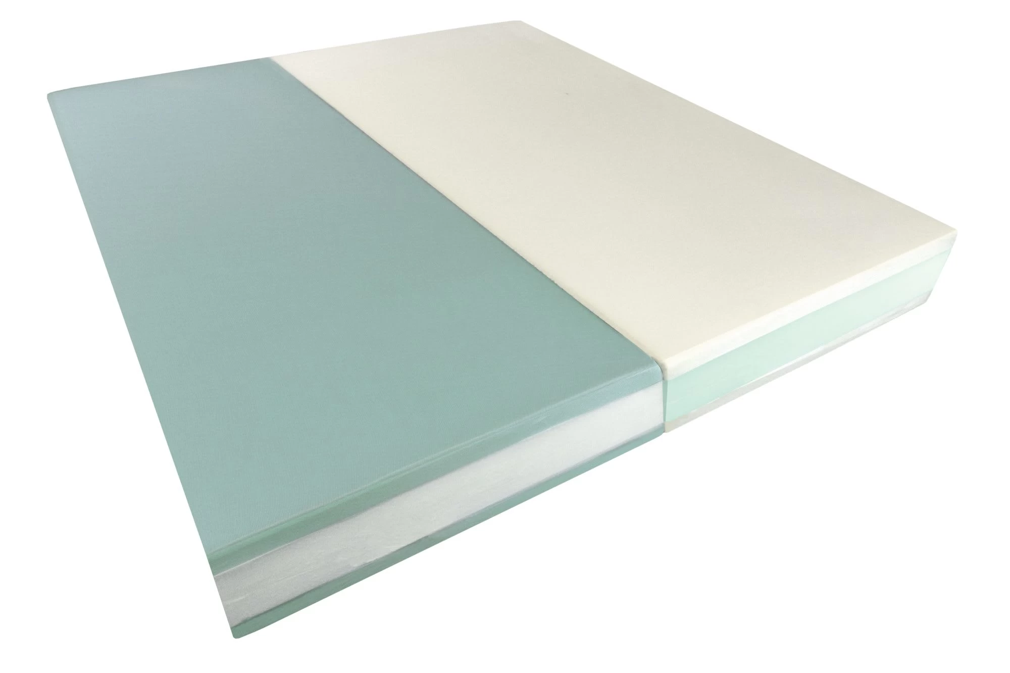 7-Zonen Partnermatratze "Comfort" In Weiß - H2 & H3