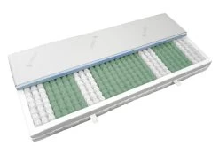 7-Zonen Taschenfederkernmatratze "Comfort" In Weiß - H2 (bis 80 Kg)