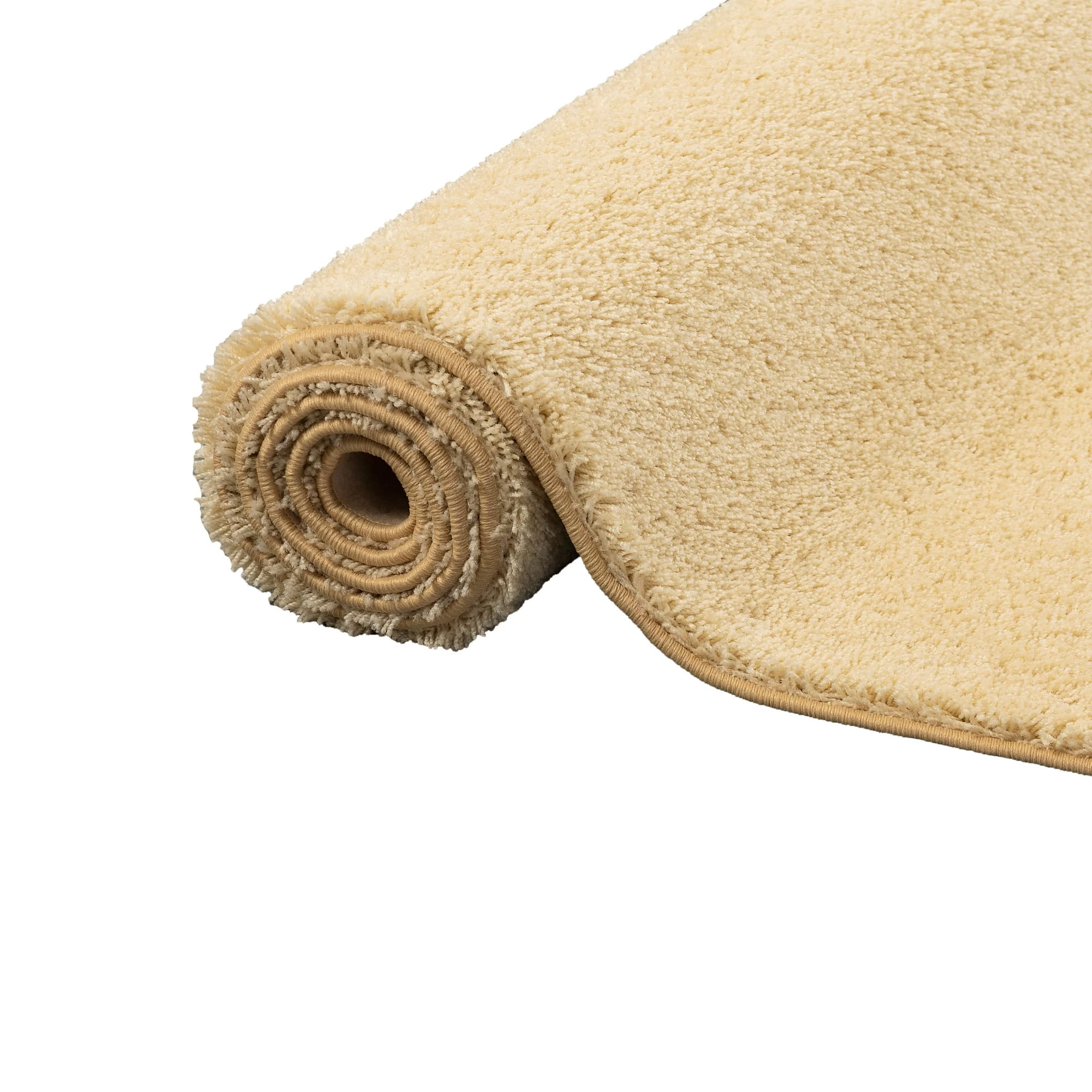 Hochflor Shaggy Läufer Teppich Palace In Natur – Bild 4