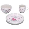 Sterntaler 3er Set Kinder Porzellan-Geschirr-Set In Emmi Girl