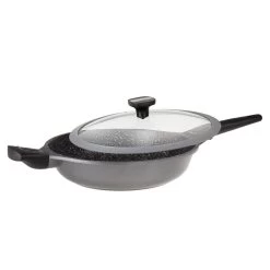 Imagination PLUS Schmorpfanne Mit Glasdeckel In Anthrazit