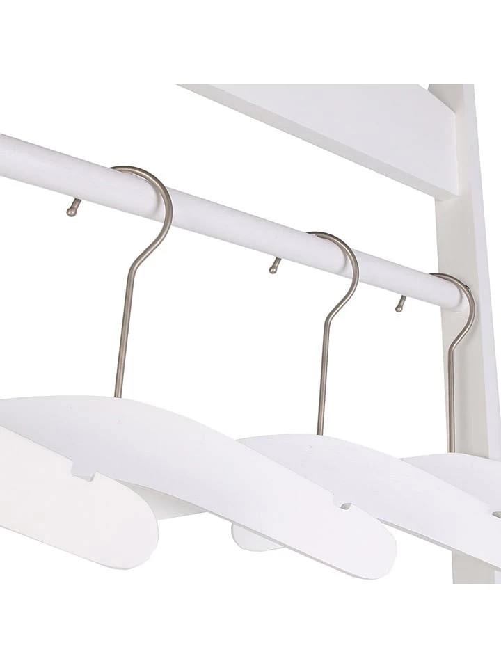 Kindergarderobe In Weiß - (B)60 X (H)121 X (T)30 Cm – Bild 4