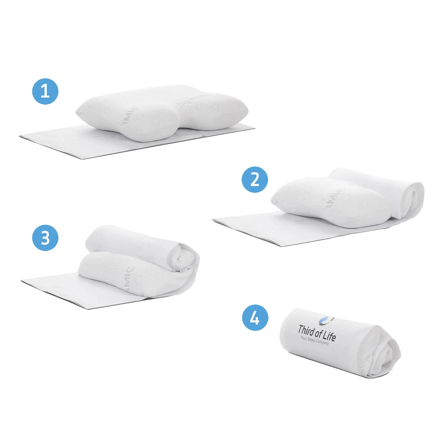 Seitenschläferkissen "GIANFAR" Mit Ergonomischem Nackenbogen Und Thermo-Bezug – Bild 8