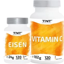 Eisen + Vitamin C Bundle In Geschmacksneutral