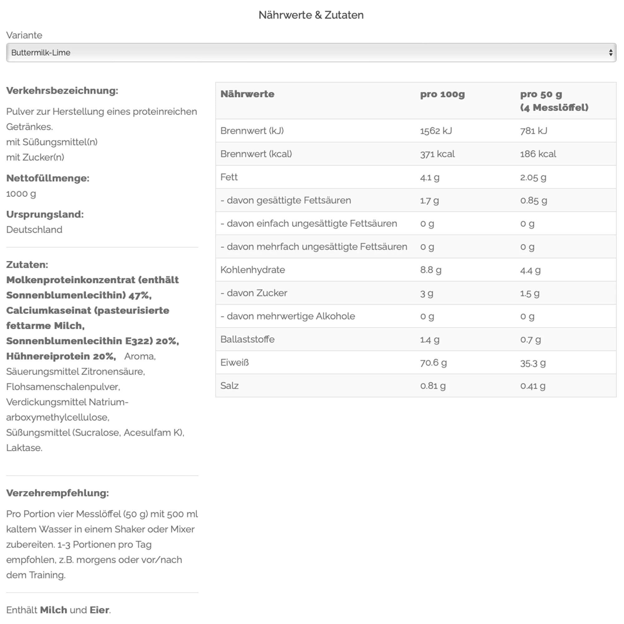 Kombo Protein In Multicolored – Bild 2