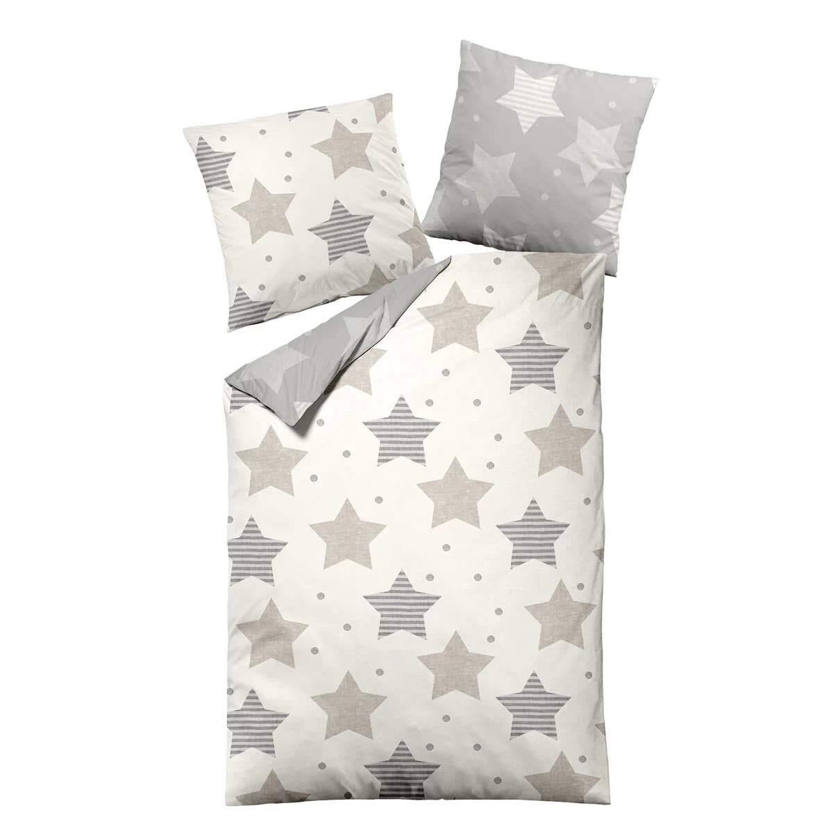 Bettwäsche Sterne In Beige