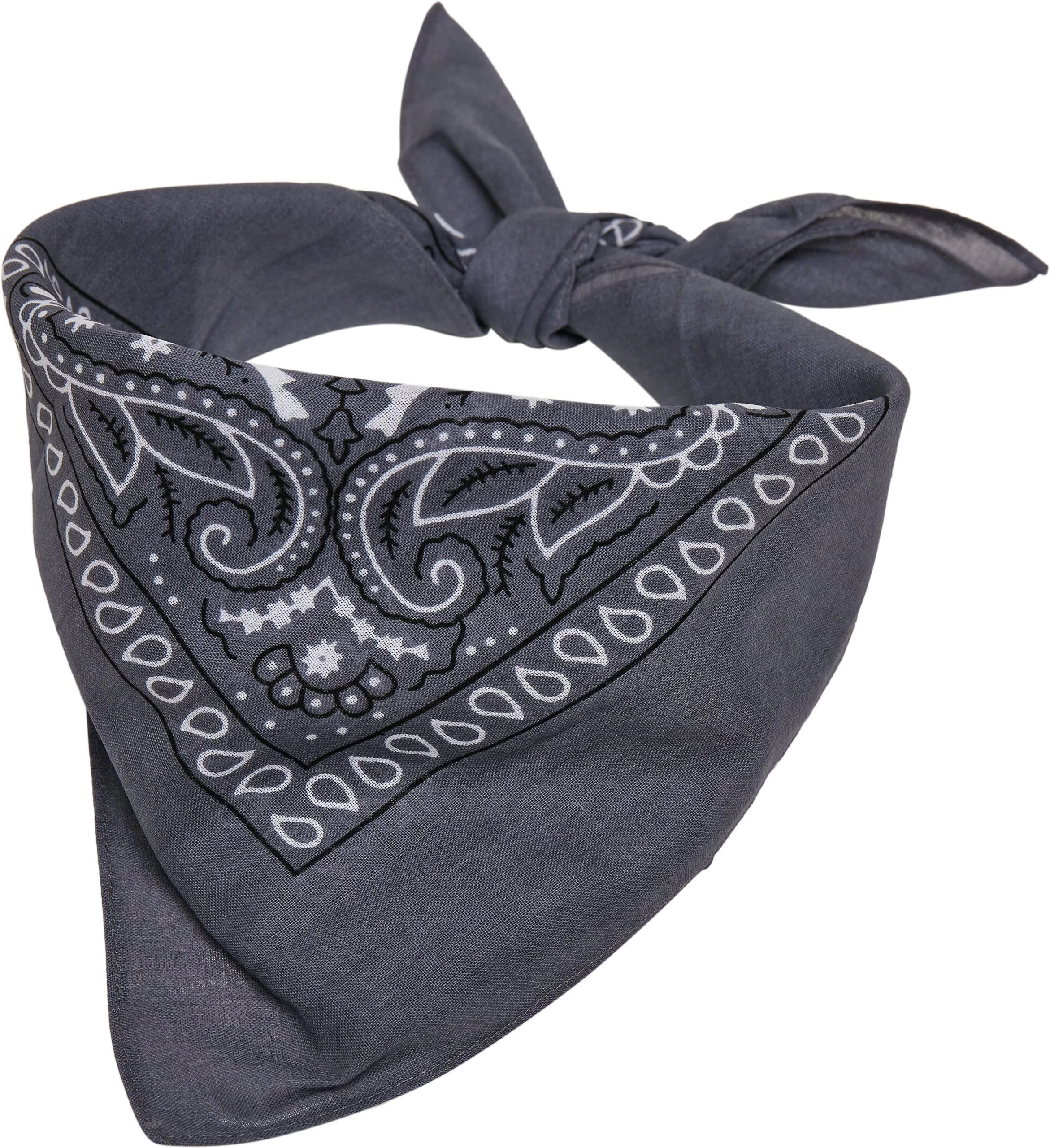 URBAN CLASSICS Bandana In Grau – Bild 2