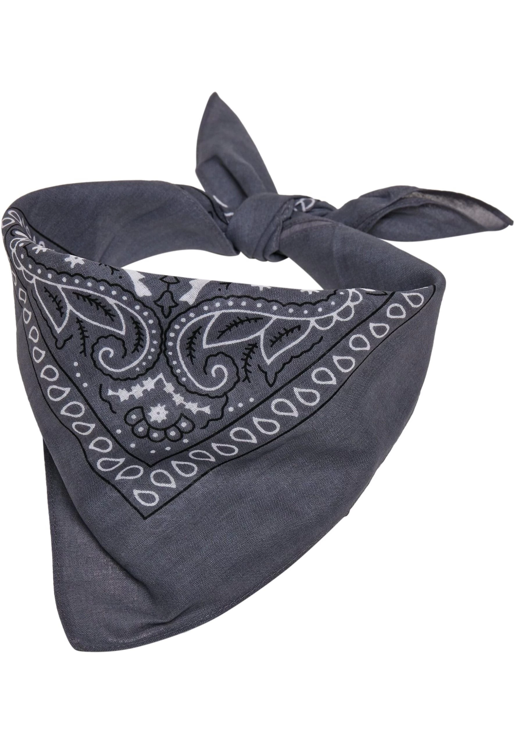 URBAN CLASSICS Bandana In Grau – Bild 6