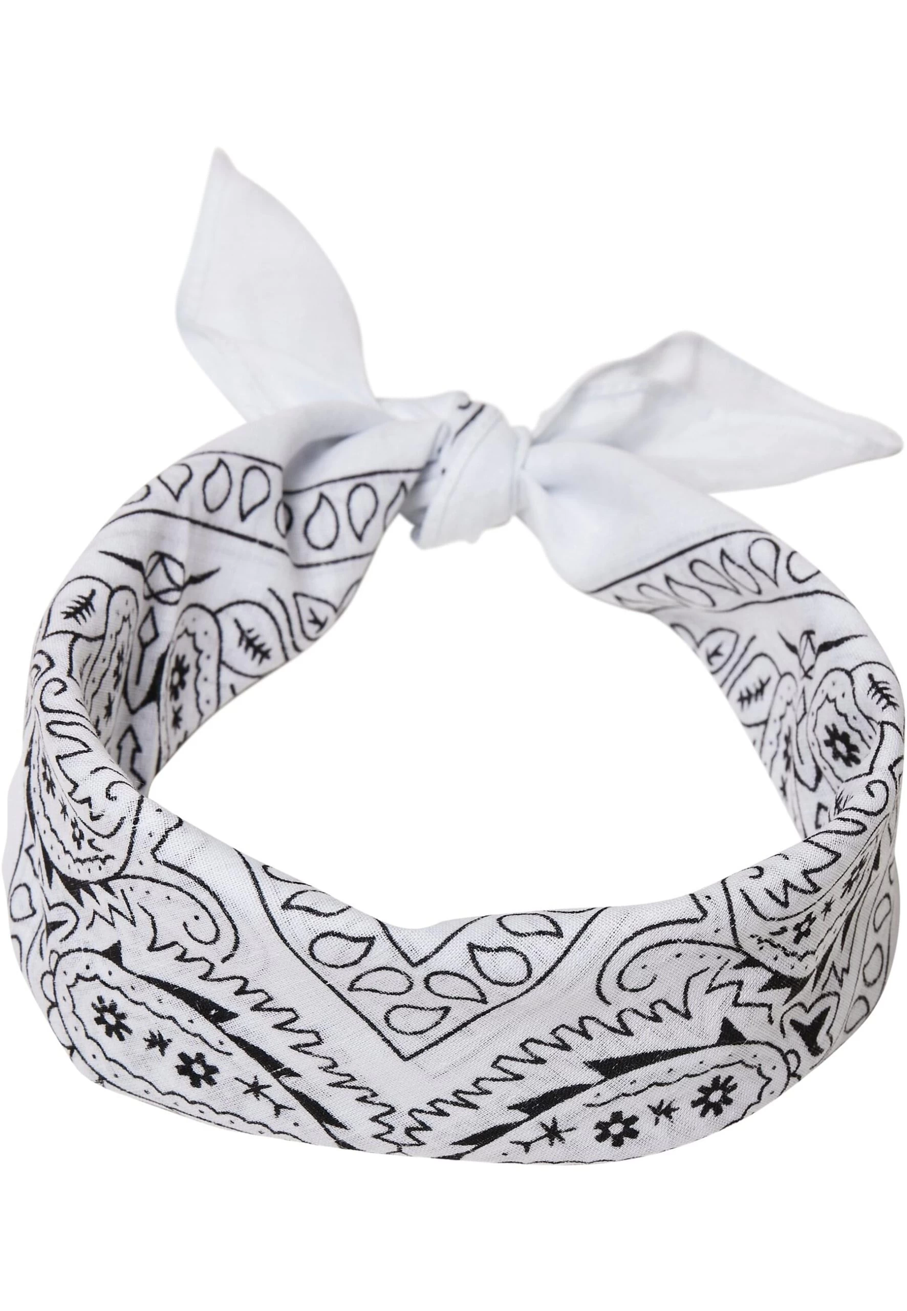 URBAN CLASSICS Bandana In Weiß – Bild 5