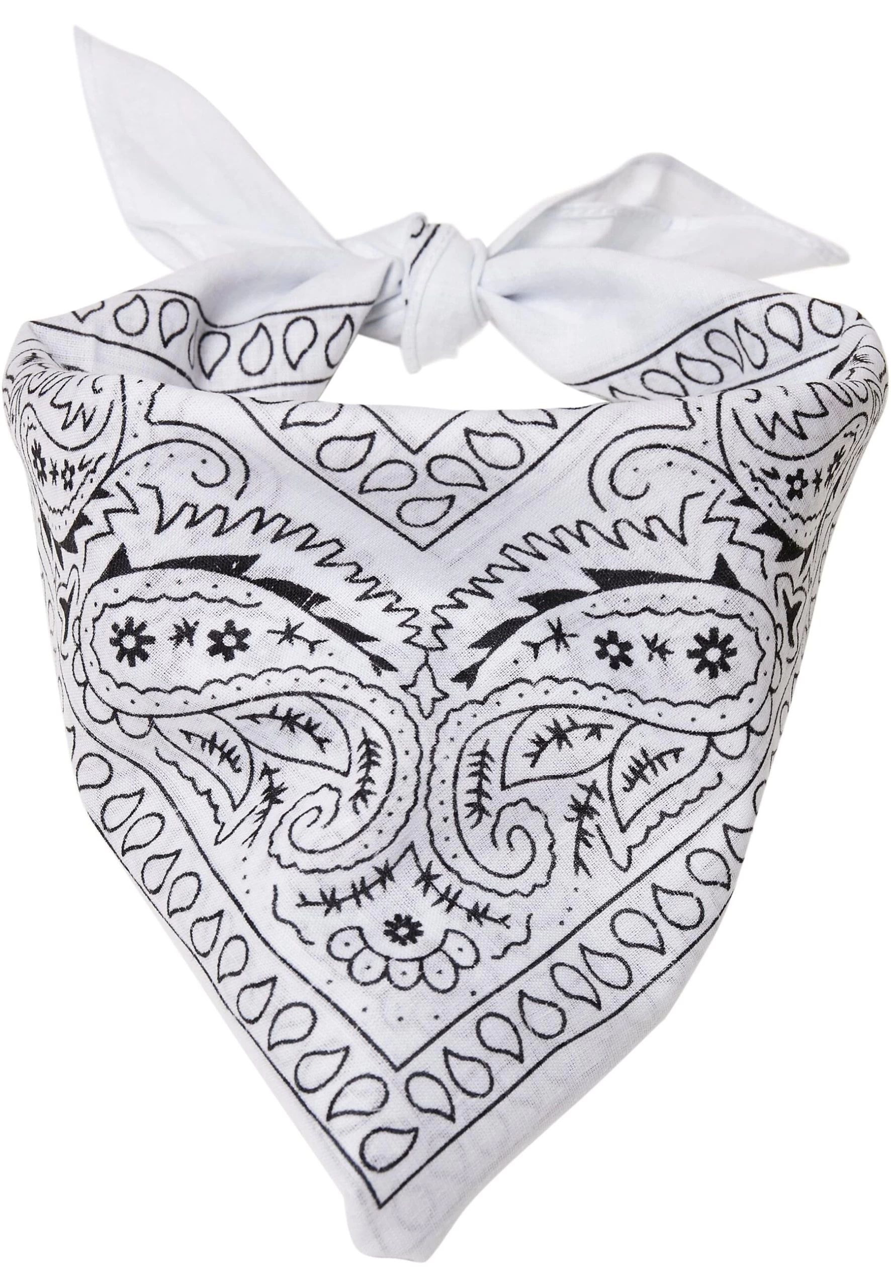 URBAN CLASSICS Bandana In Weiß – Bild 6
