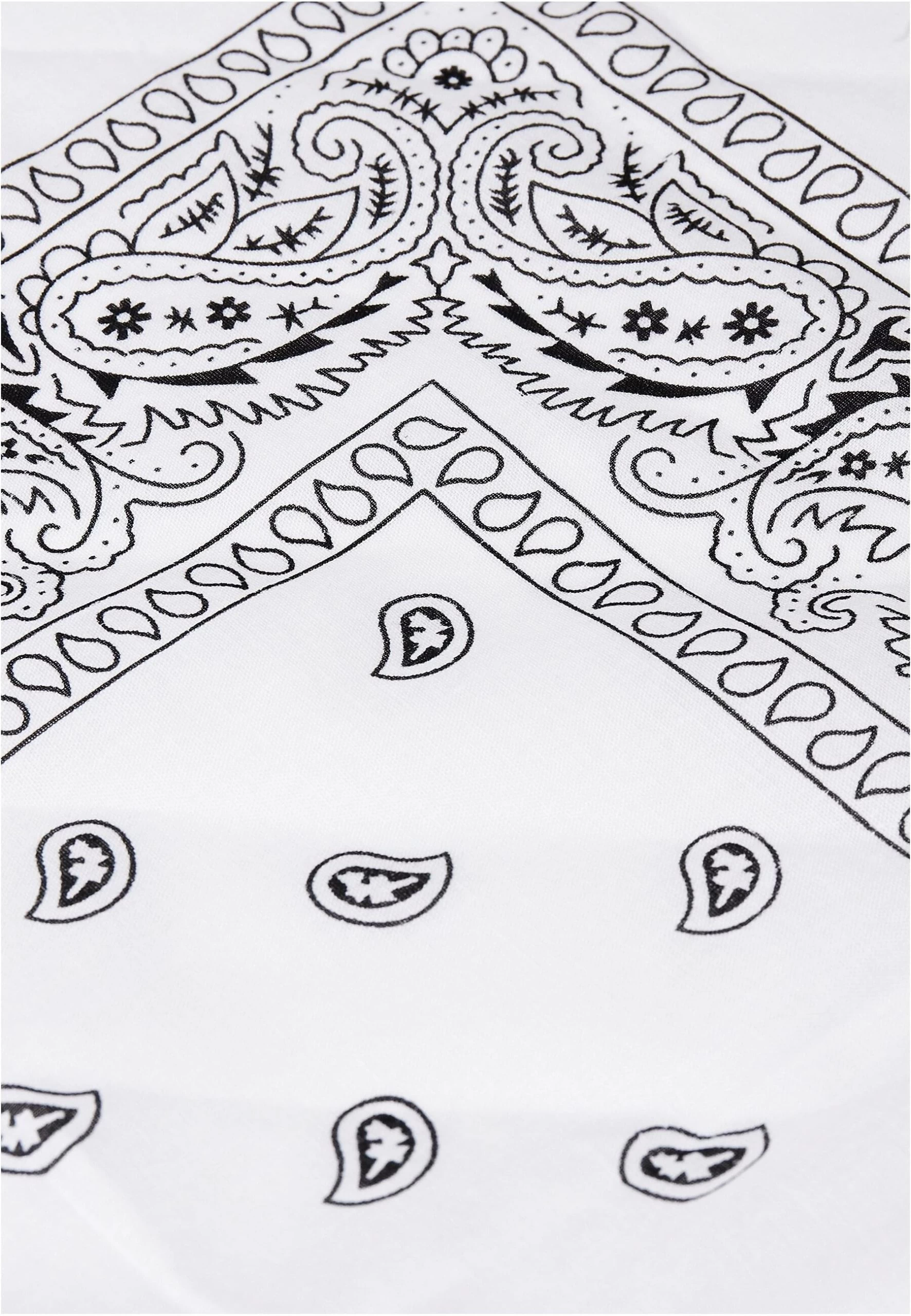URBAN CLASSICS Bandana In Weiß – Bild 7