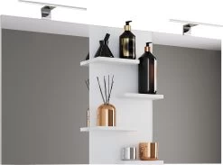 Breiter Bad Spiegel Budasi Mit Ablage Modellbezeichnung In Weiß