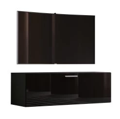 Holz Lowboard Fernsehschrank Fernso In Schwarz