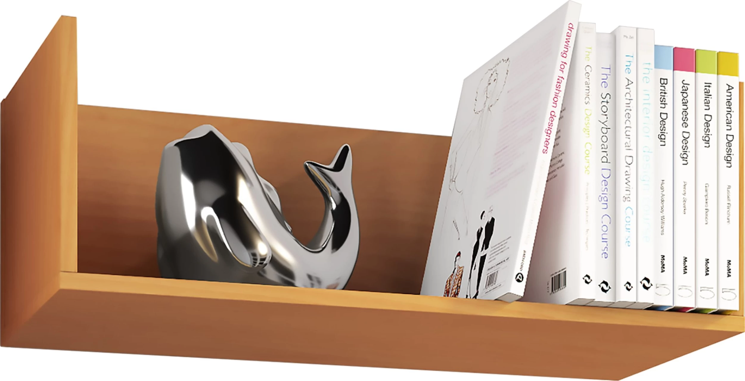 Holz Wandregal Wandboard Hängeregal Lona In Buche – Bild 2