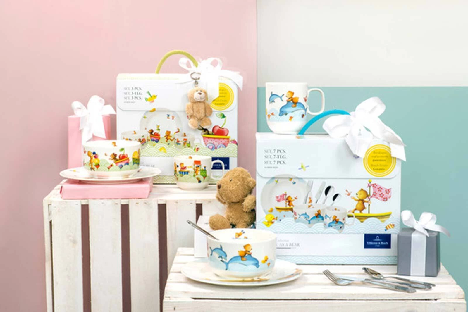 Villeroy & Boch 2er Set Kindergeschirr Hungry As A Bear In Bunt – Bild 5
