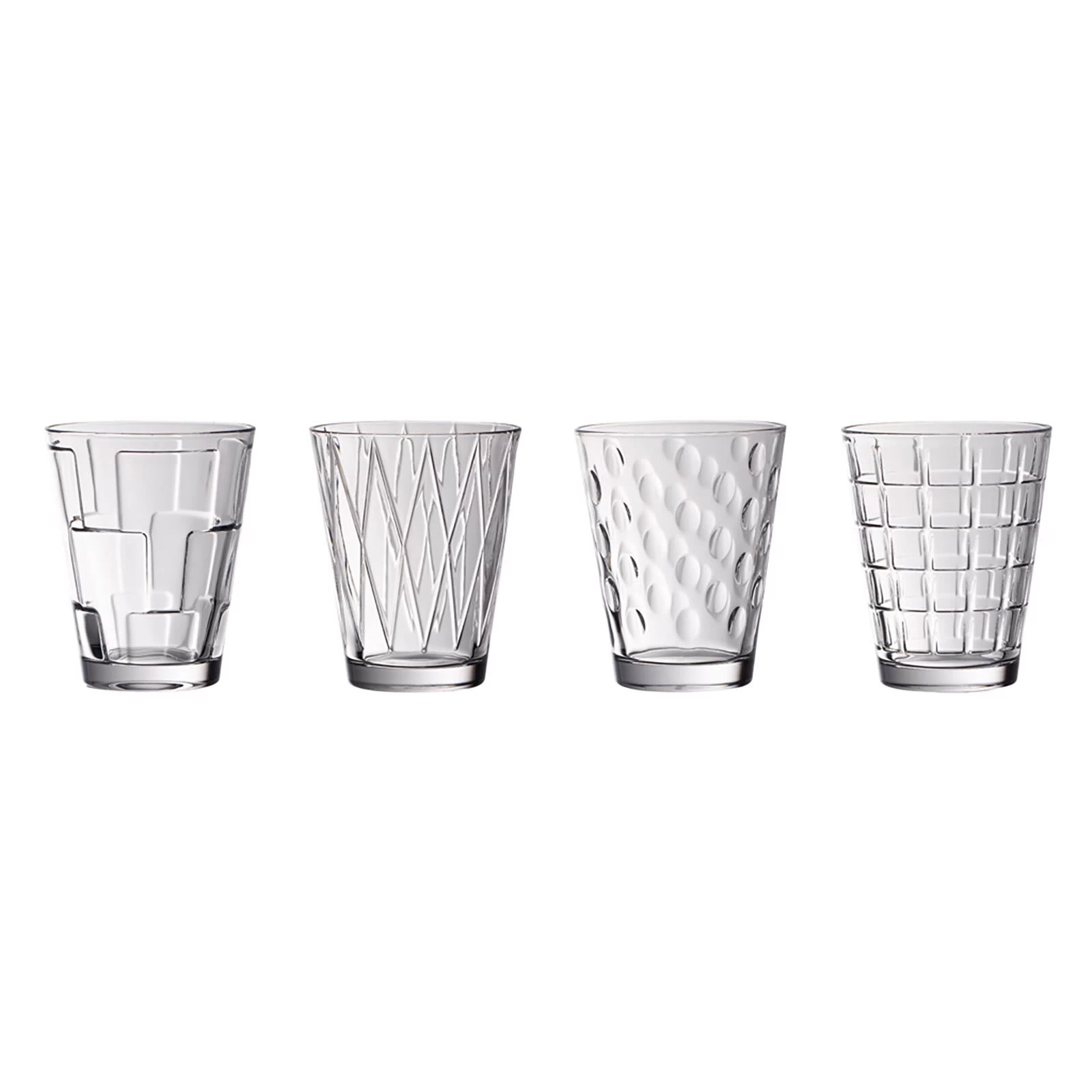 Villeroy & Boch 4er Set Wassergläser Dressed Up 310 Ml In Transparent